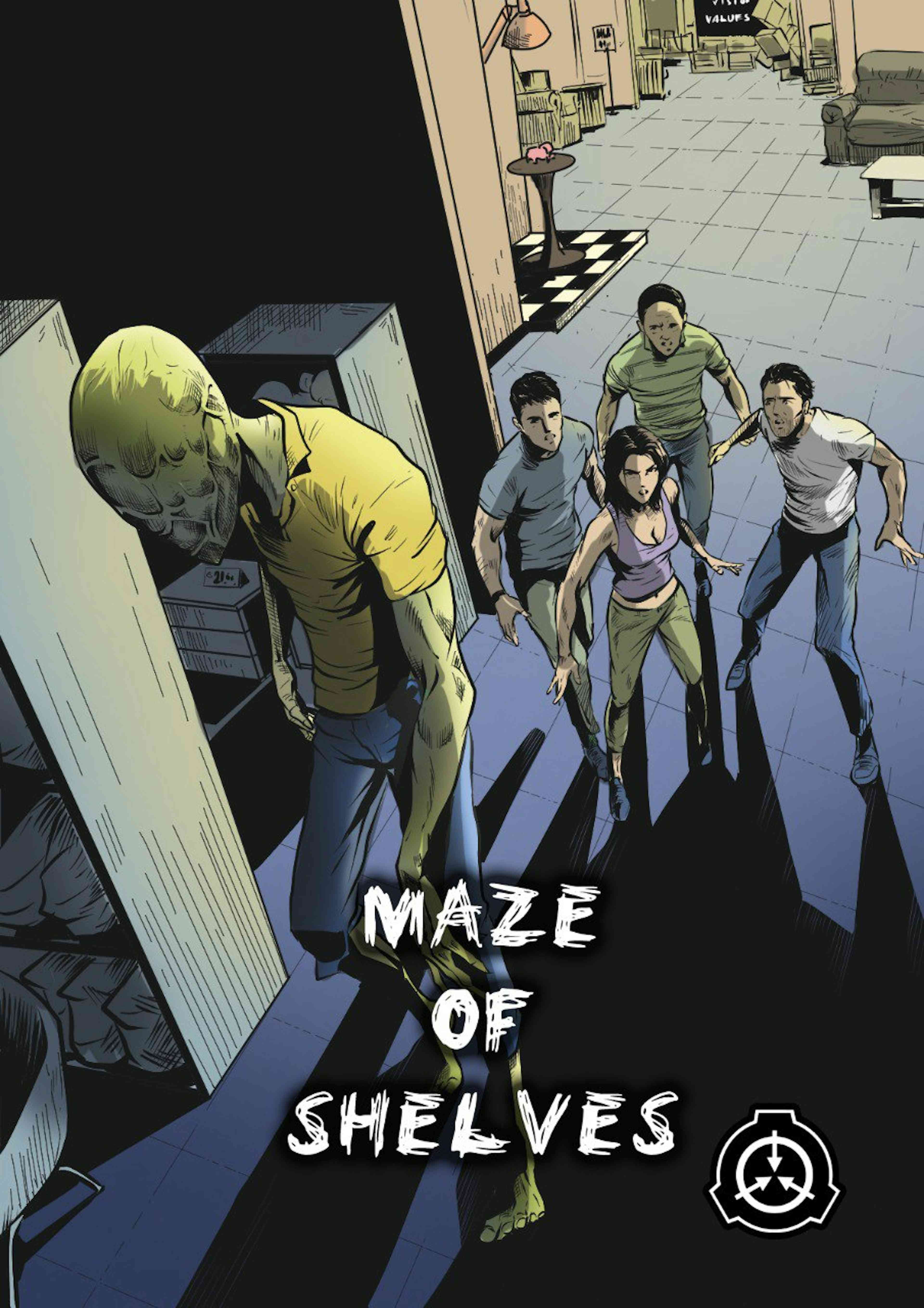 SCP Maze of Shelves